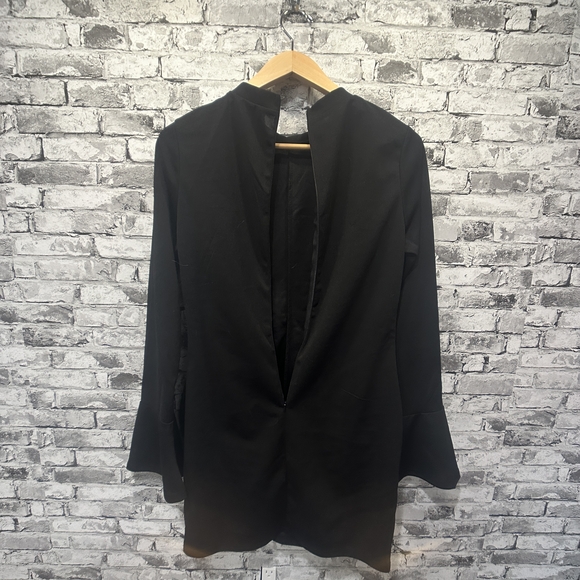 EUC Generic Black Long Sleeve Dress Size XXL - Picture 8 of 11